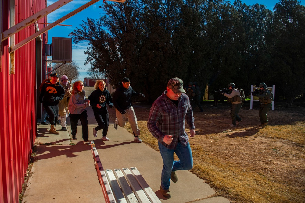 SOF Medical Element and local SWAT team  tackle active shooter exercise together