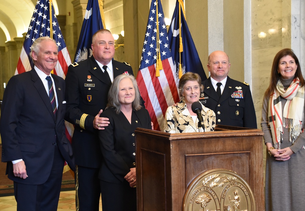 South Carolina governor announces nominee for 29th adjutant general for South Carolina