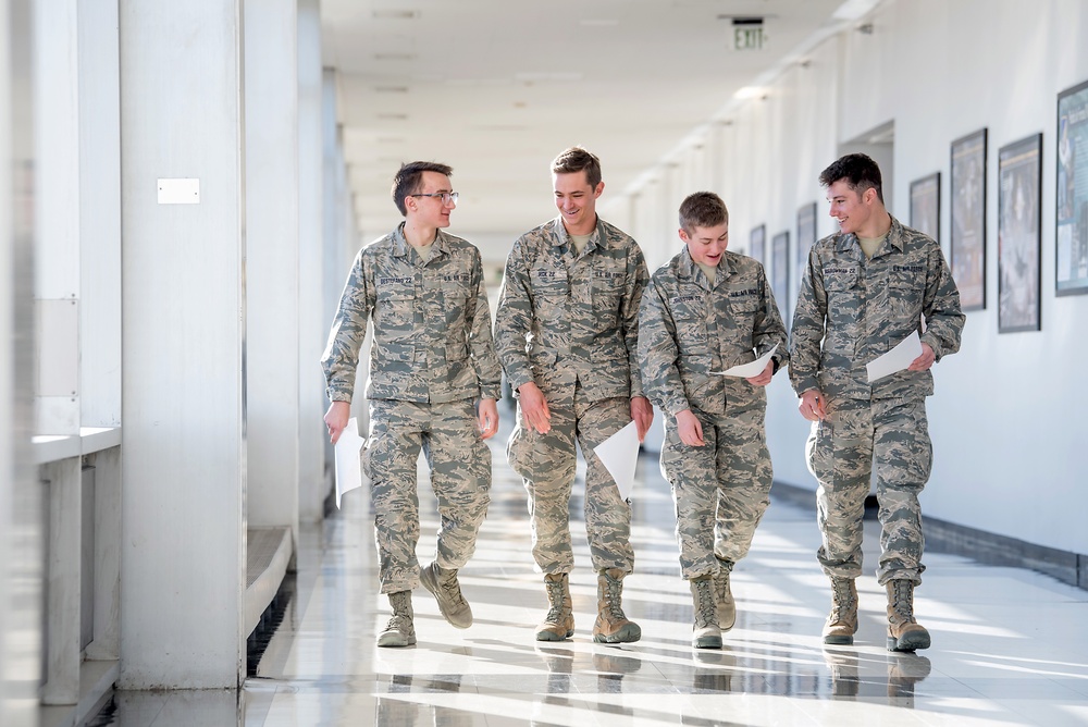 Air Force Academy Cadets Return to Classes