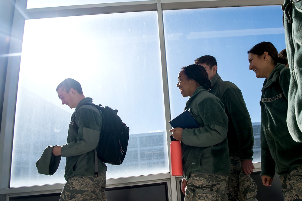 Air Force Academy Cadets Return to Classes