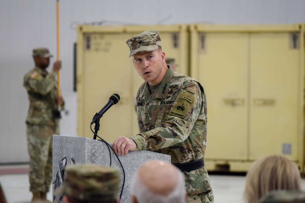 1st Armored Division Colors Casing Ceremony