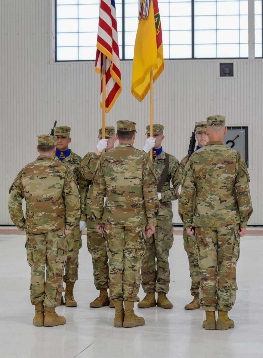 1ST Armored Division Combat Aviation Brigade Colors Casing Ceremony