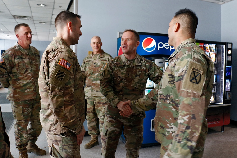 Mountain Sappers meet MG Milhorn