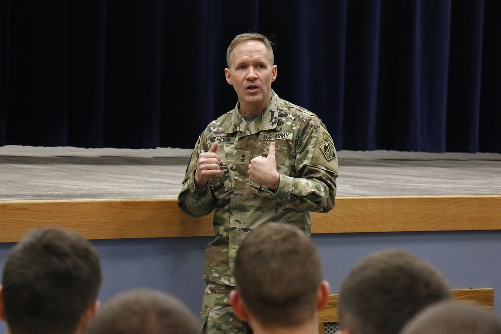 Mountain Sappers meet MG Milhorn