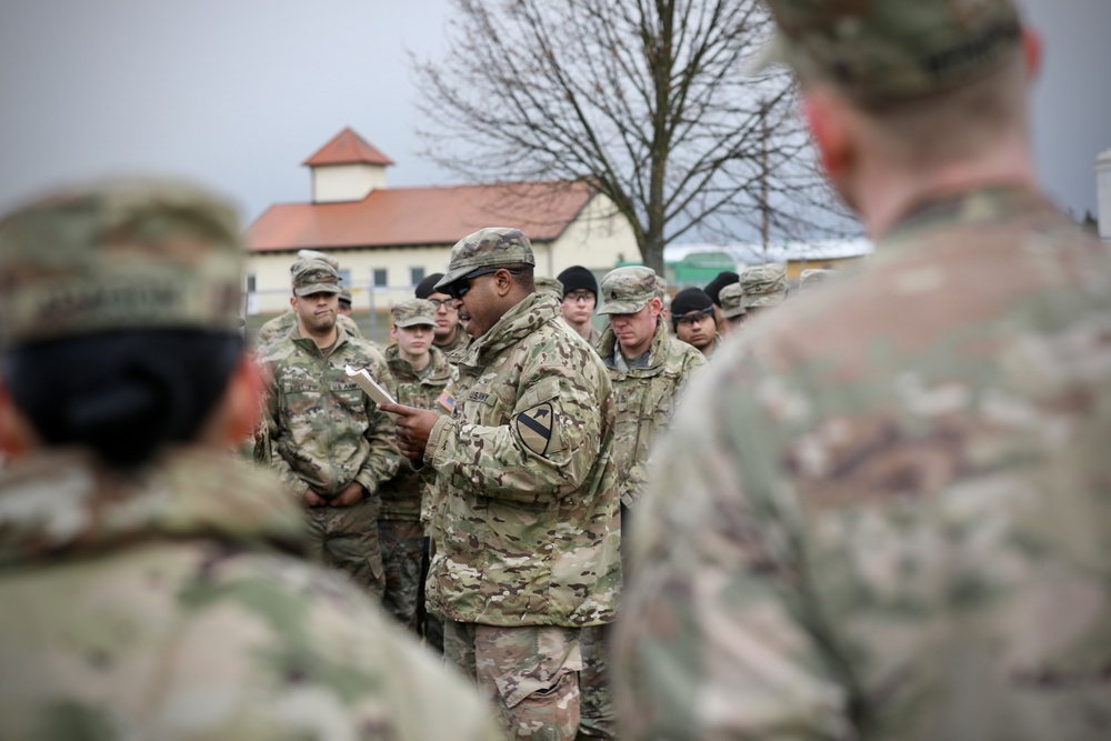 IRONHORSE Soldiers Pre-Manifest for Home Station
