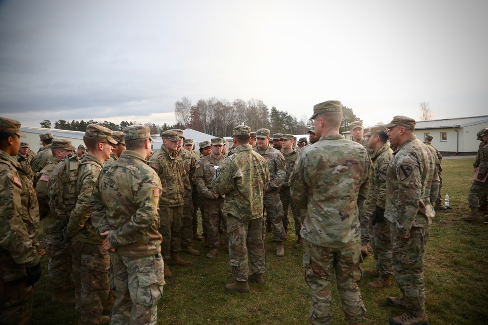 IRONHORSE Soldiers Pre-Manifest for Their Flights to  Home Station