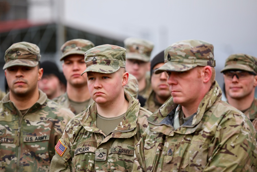 IRONHORSE Soldiers Pre-Manifest For Their Flights to Home Station