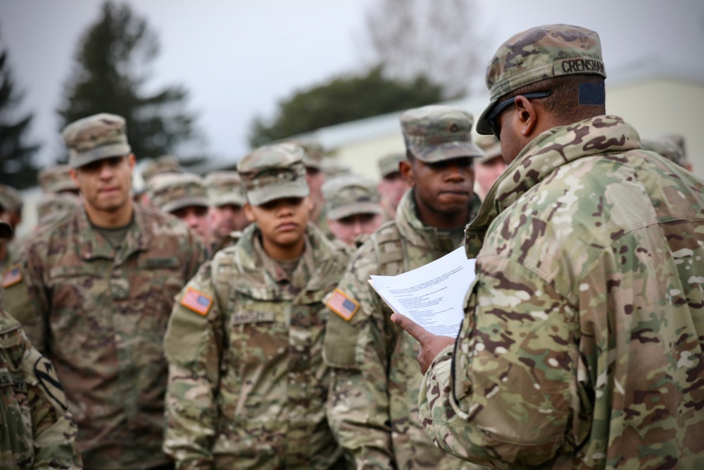 IRONHORSE Soldiers Pre-Manifest For Their Flights to Home Station
