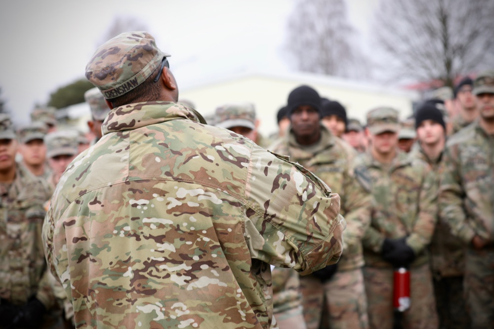 IRONHORSE Soldiers Pre-Manifest For Their Flights to Home Station