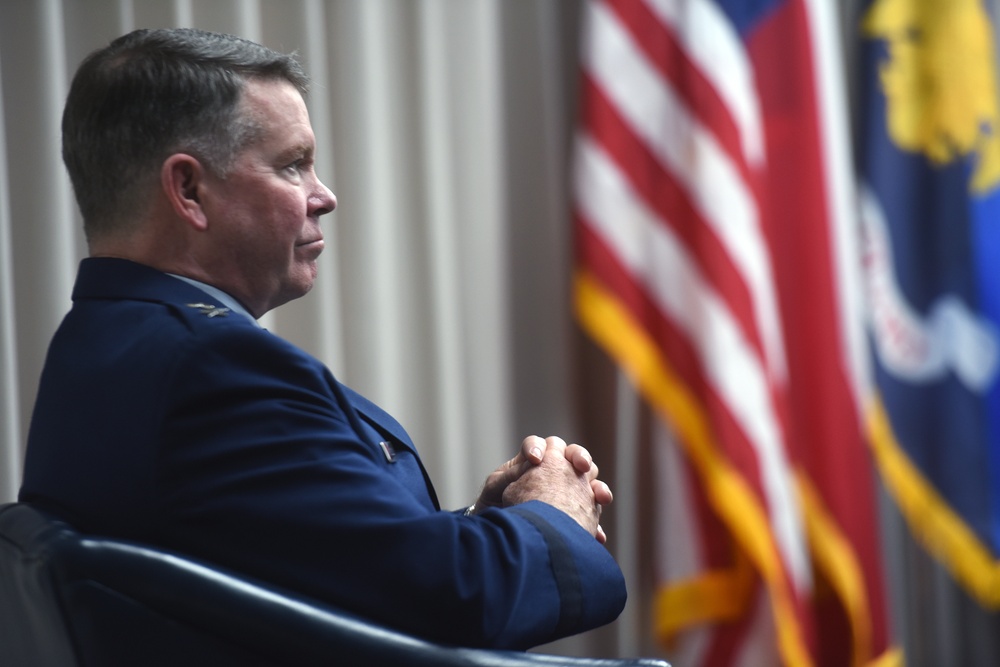 Air Force Maj. Gen. John Nichols retirement