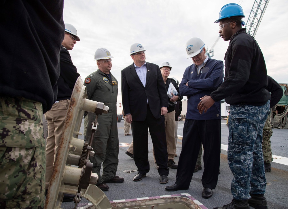 SECNAV Visit