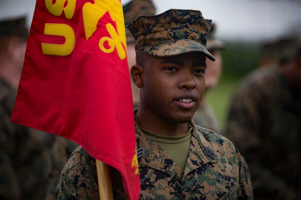 Platoon!… Fall In | Supply Bn., CLR-35 hosts a drill competition