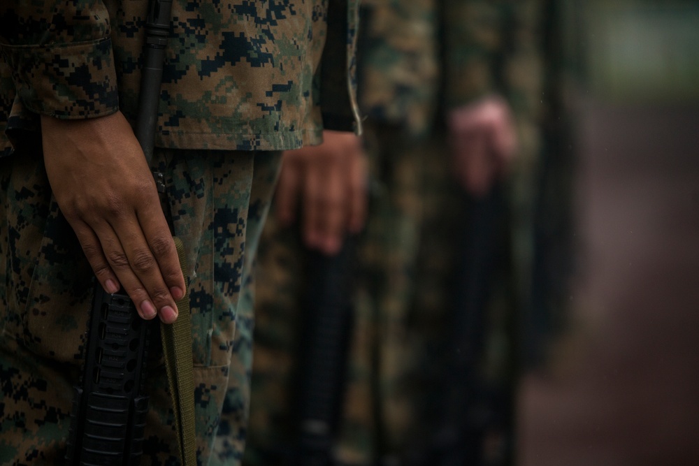 Platoon!… Fall In | Supply Bn., CLR-35 hosts a drill competition