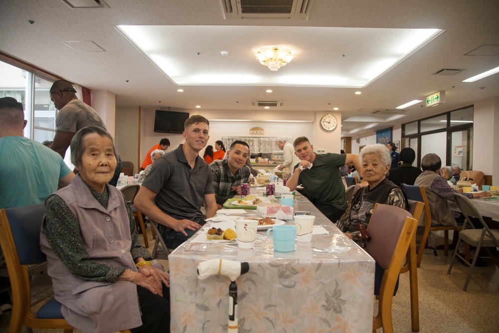Fellowship, partnership, fidelity – Marines, sailors carry on two decades of friendship with nursing home in kin town