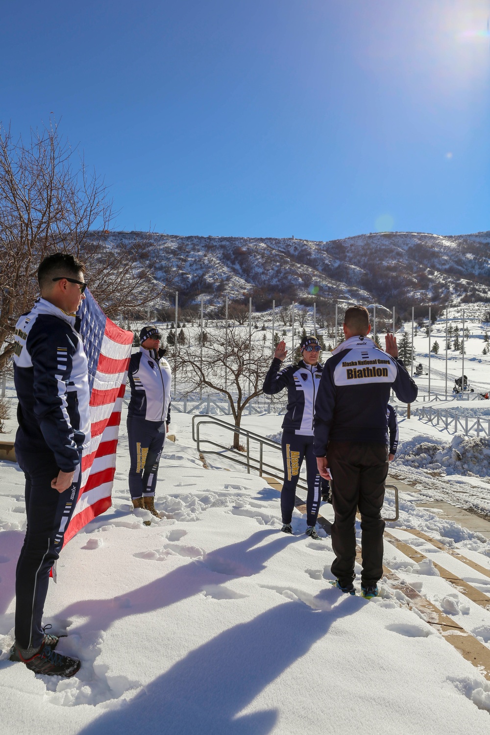 Alaska Guardsmen reaffirm service commitment during regional biathlon competition