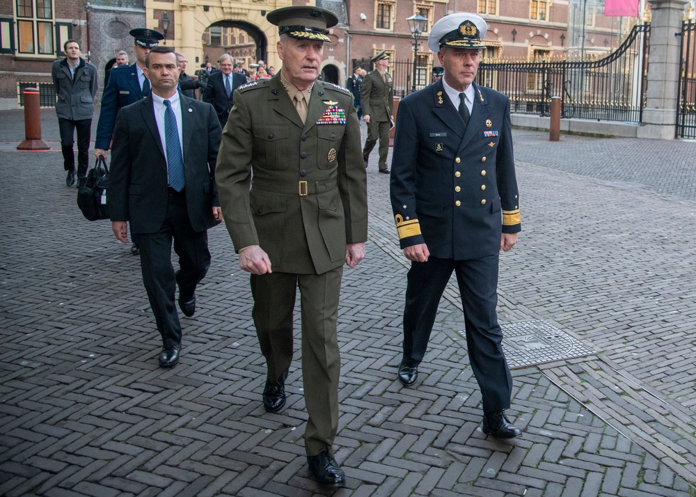 CJCS meets with Dutch Counterpart