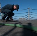 Chung-Hoon Sailor conducts maintenance