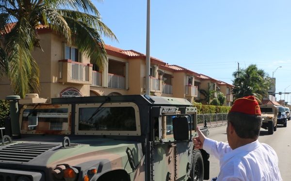 Guard Members Join the South Florida Community in Traditional Parade