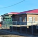 Construction continues on new dining facilities at Fort McCoy through winter
