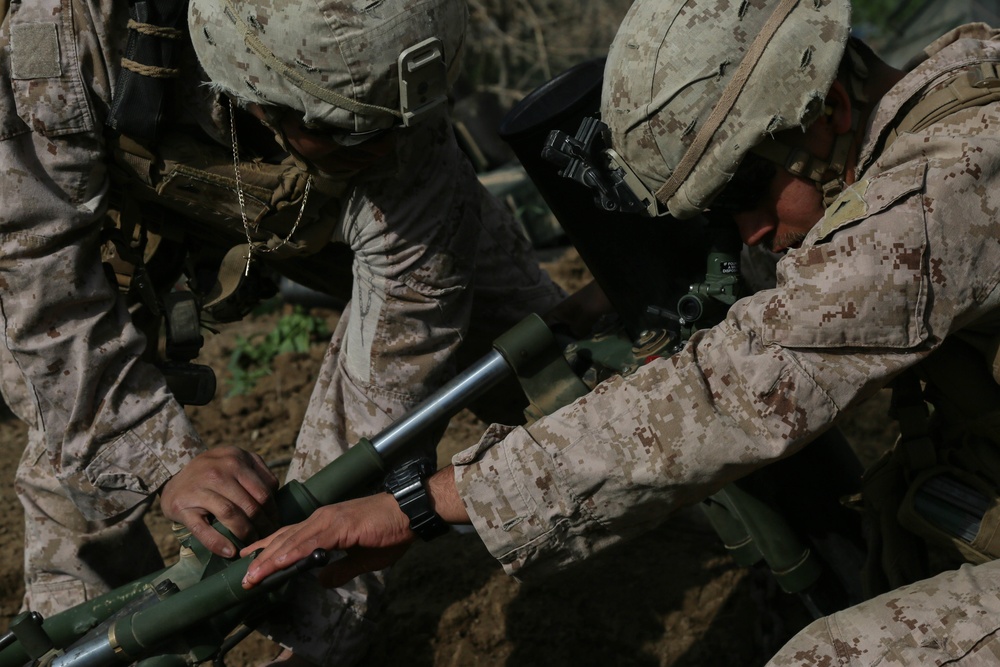 Coalition Forces Conduct Mortar and UAV Operations