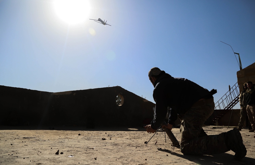 Coalition Forces Conduct Mortar and UAV Operations