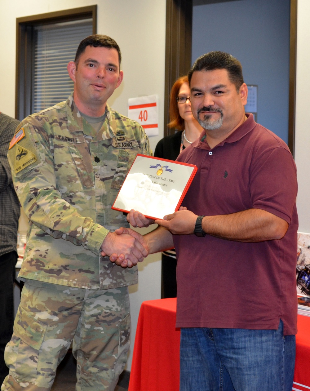 Joseph Hernandez Selected as the District Office’s 2018 Employee of the Year