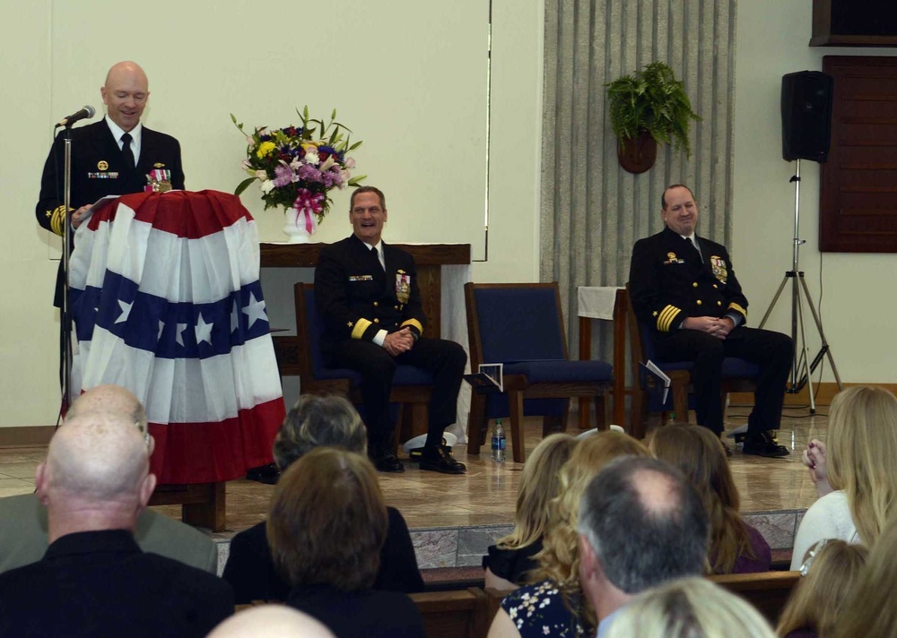 Submarine Squadron 20 Change of Command