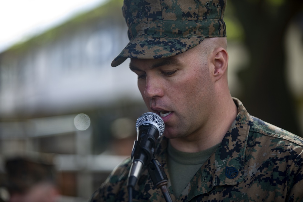 2nd Battalion, 3d Marine Regiment Change of Command