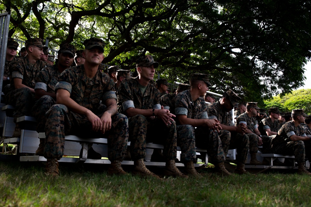 2nd Battalion, 3d Marine Regiment Change of Command