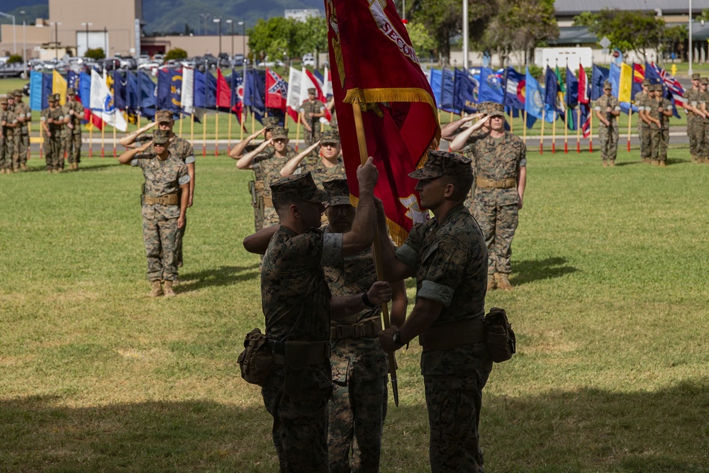 2nd Battalion, 3d Marine Regiment Change of Command