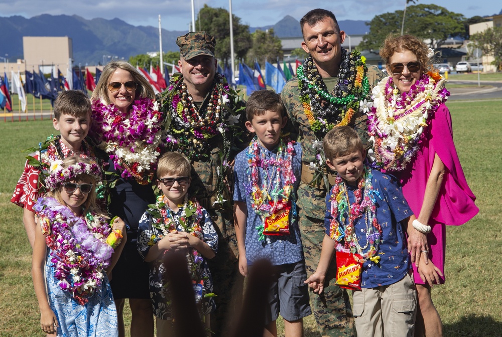 2nd Battalion, 3d Marine Regiment Change of Command