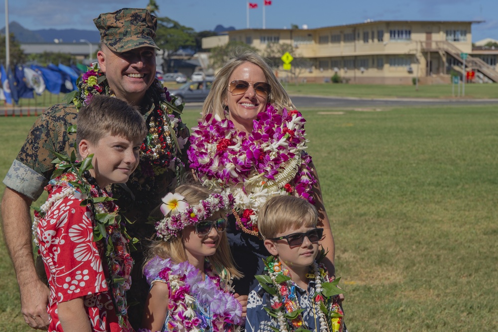 2nd Battalion, 3d Marine Regiment Change of Command