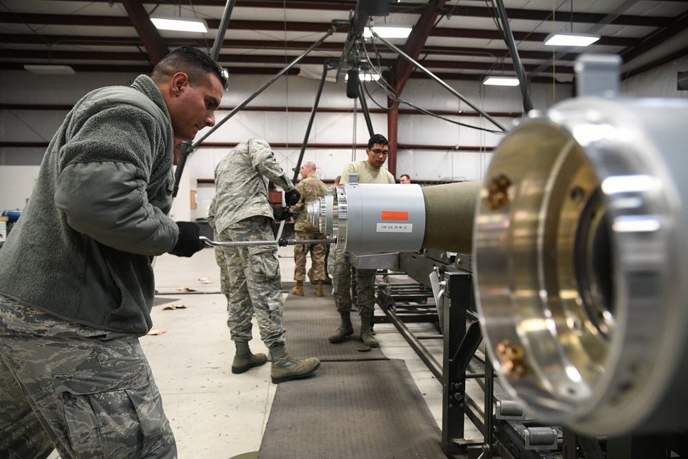 388th Ammo troops building bombs, cohesion