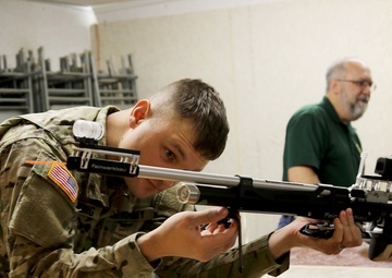 USAMU Soldiers hold junior rifle competition
