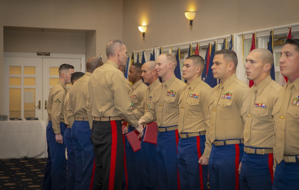 Several Marines recognized at CMC Awards Ceremony for dedication to service