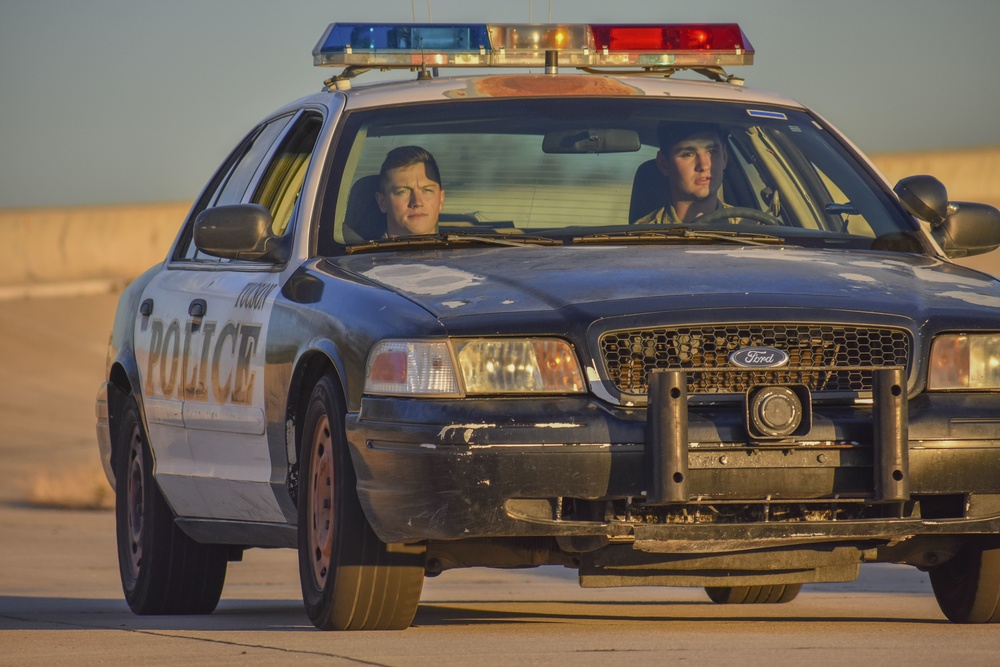 503rd Military Police Battalion Conducts Vehicle Training