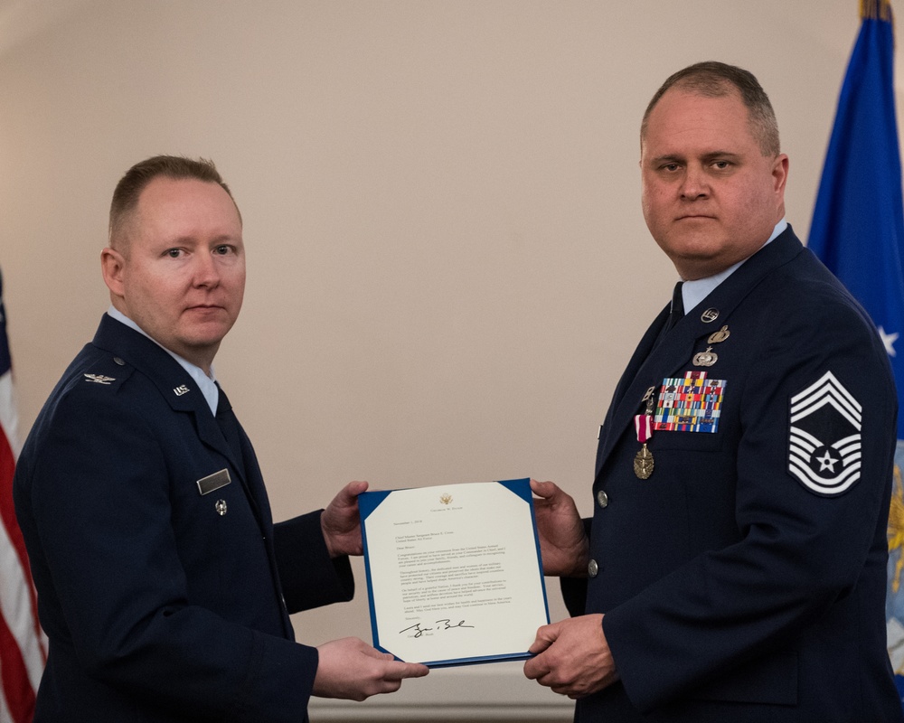 Chief Cross Retirement