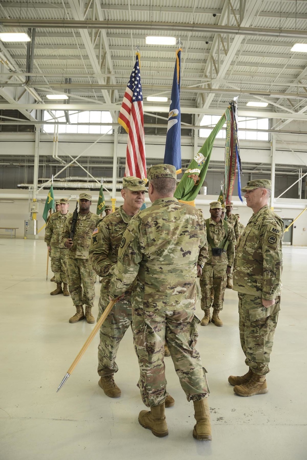 La. Guard military police battalion welcomes new commander