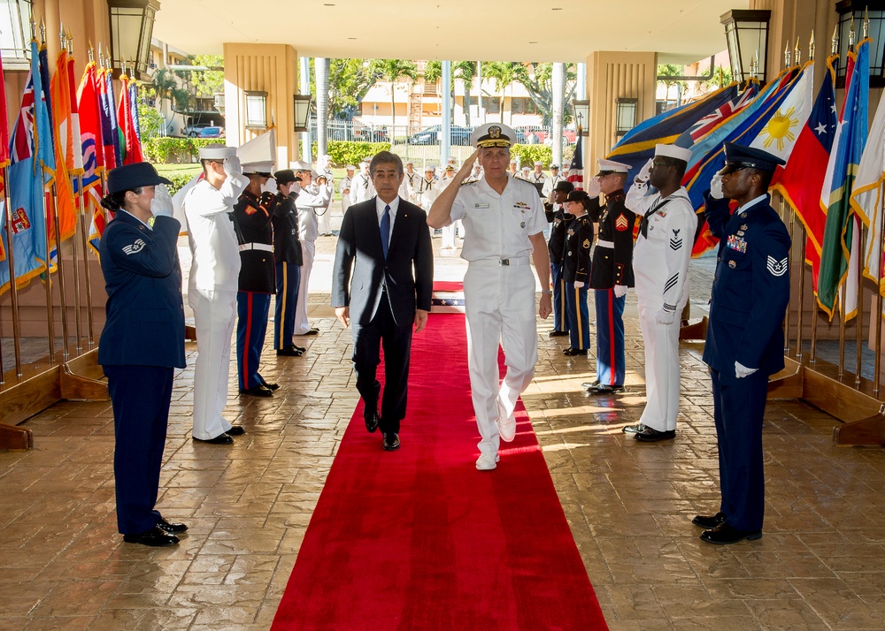 Japan MINDEF visits U.S. INDO-PACOM