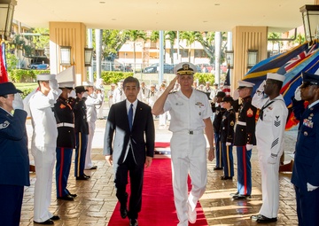 Japan MINDEF visits U.S. INDO-PACOM