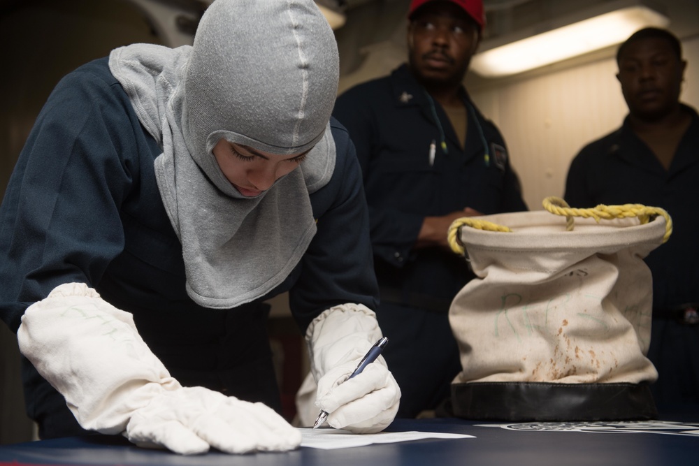 Chung-Hoon Sailors participate in GQ