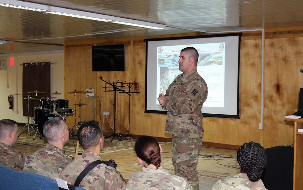 Task Force Cavalier conducts their first “Cavalier Orientation” at Taji, Iraq