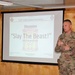 Task Force Cavalier conducts their first “Cavalier Orientation” at Taji, Iraq