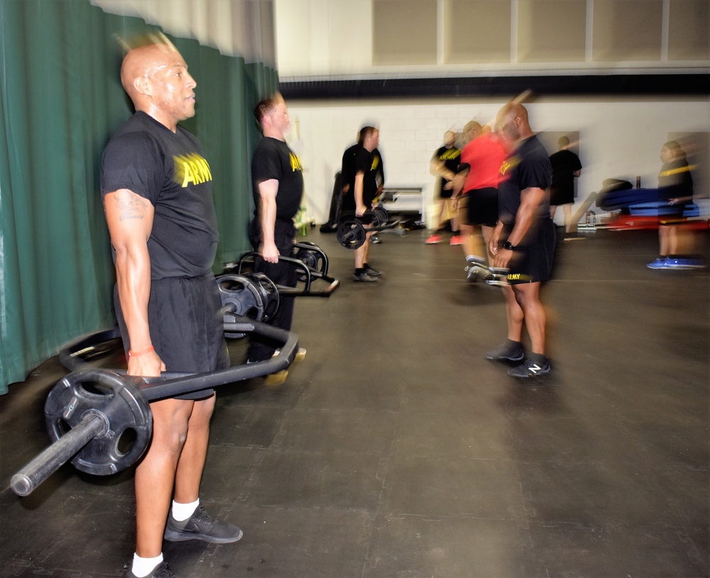 Maryland Guard Intel Battalion prepares for Army Combat Fitness Test through Innovation and Agility