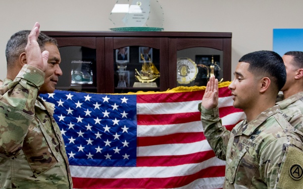 USARCENT Commander visits with Soldiers and Units at Camp Arifjan