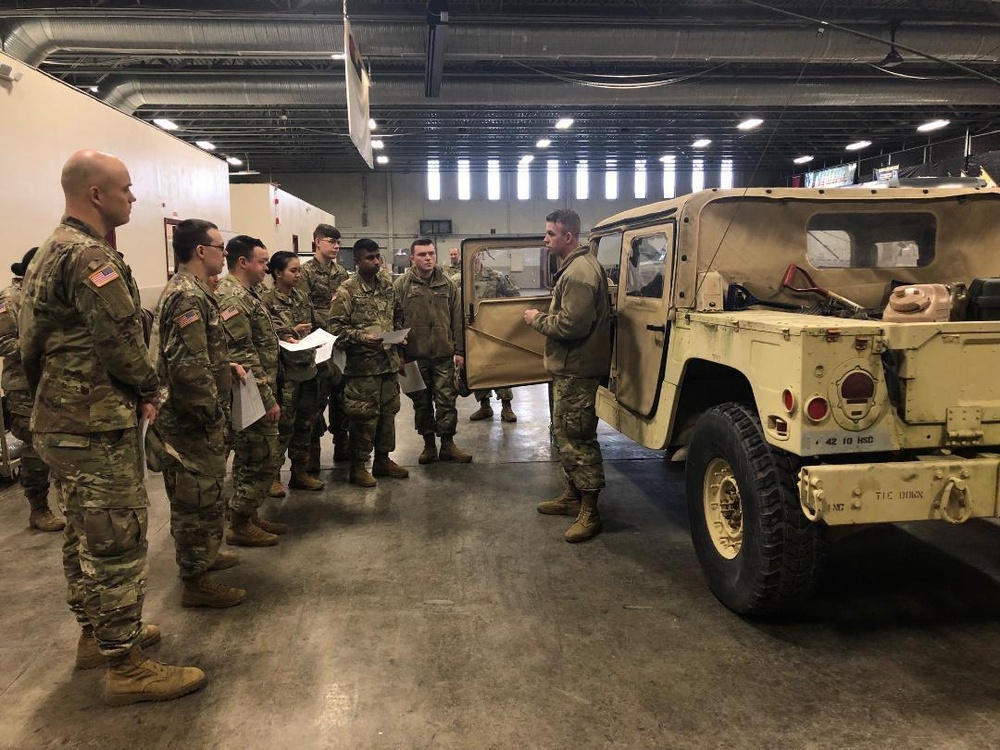42nd Infantry Division National Guard Soldiers prepare for snowstorm operations