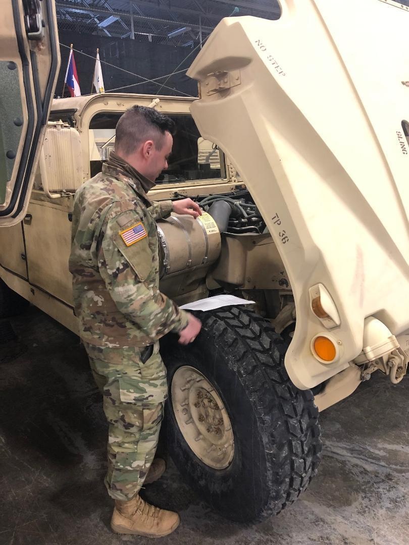 42nd Infantry Division National Guard Soldiers prepare for snowstorm operations