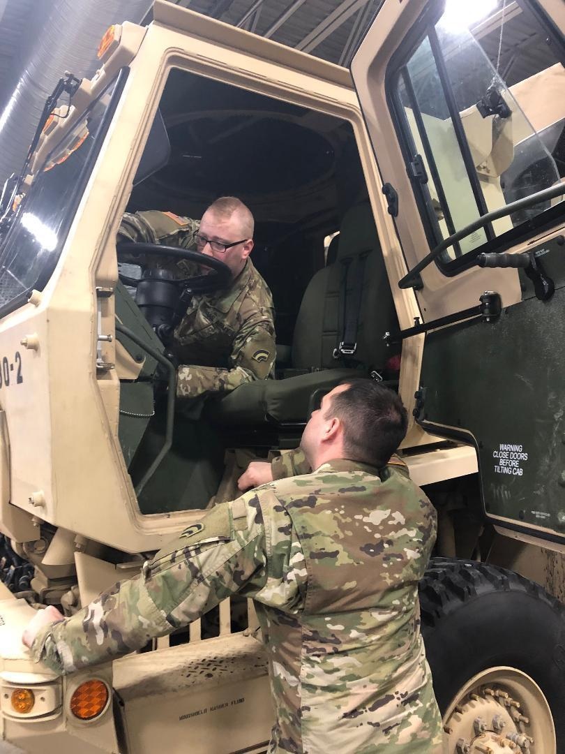 42nd Infantry Division National Guard Soldiers prepare for snowstorm operations