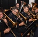 Joint forces band plays for Governor's inauguration