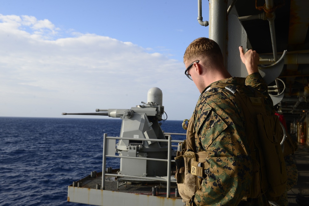 USS Wasp Operations at Sea